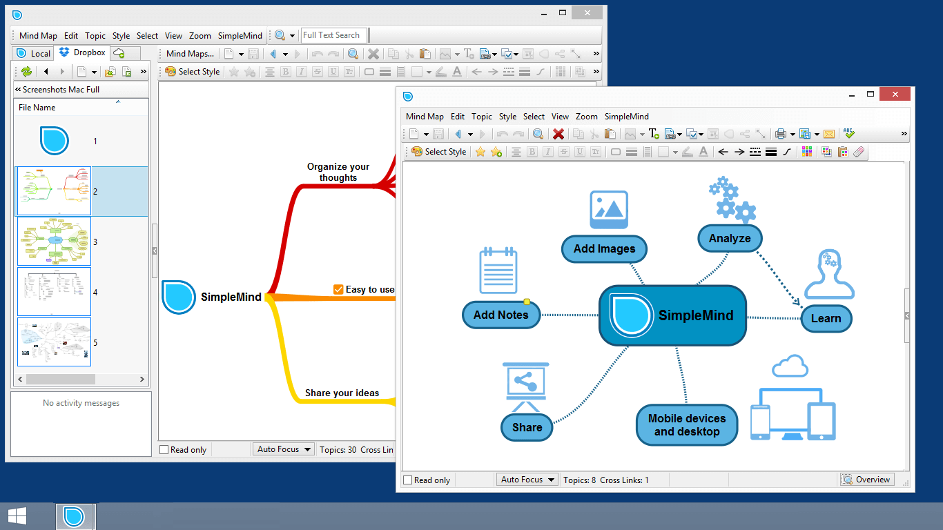 simplemind for windows 10